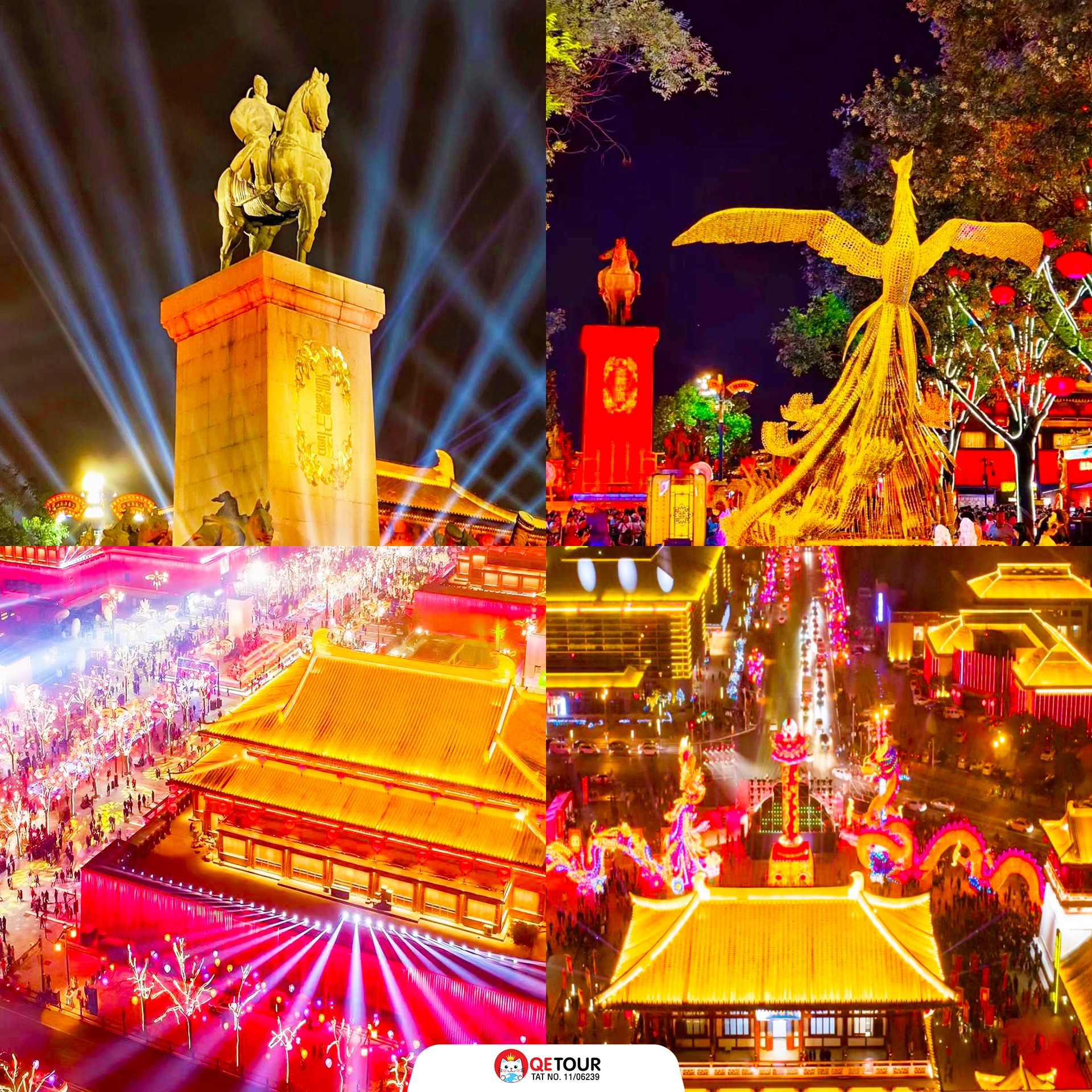 ถนนคนเดินต้าถังไร้นิทรา