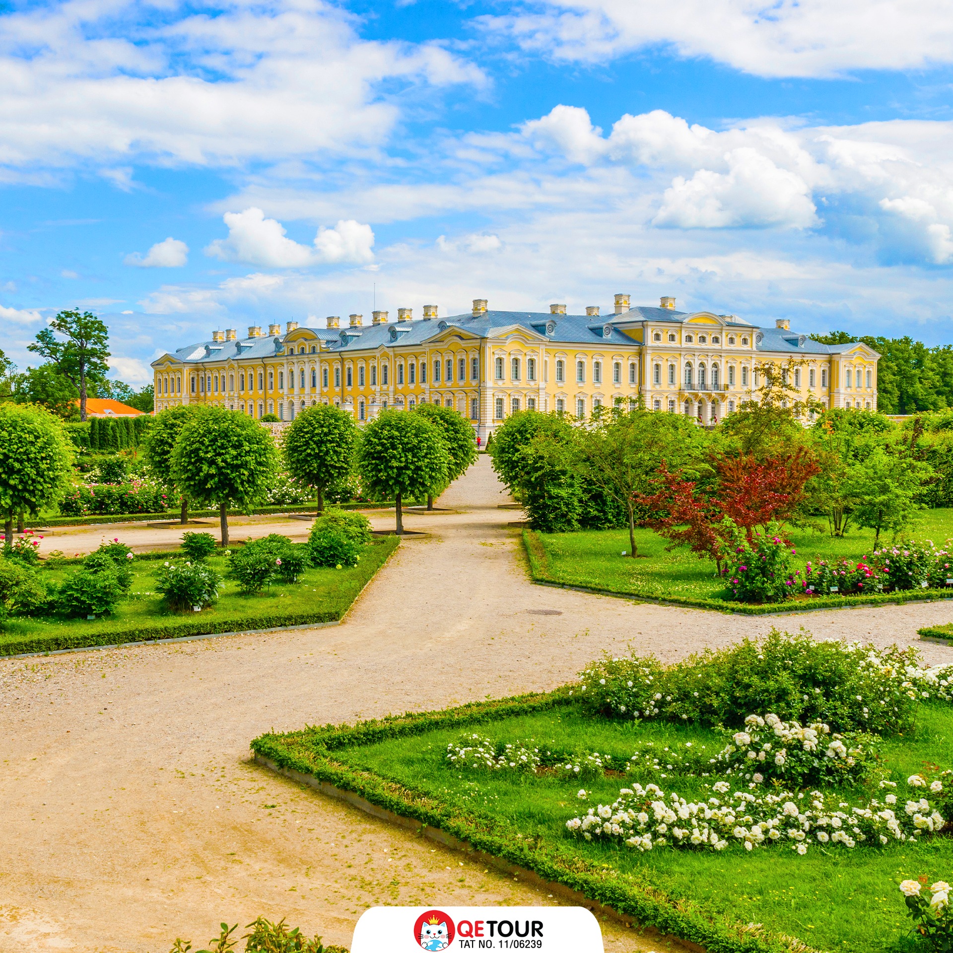 rundale palace latvia