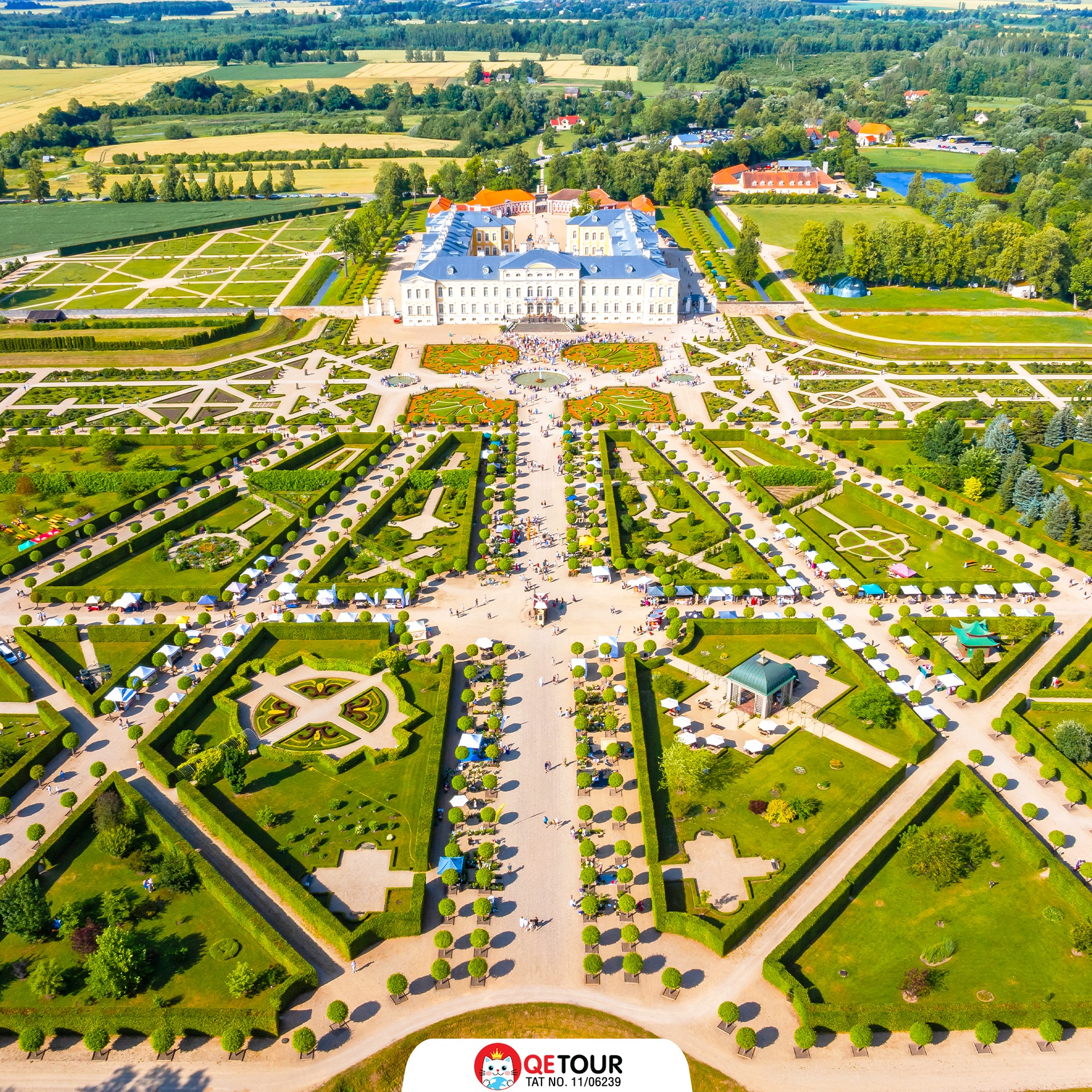 rundale palace latvia
