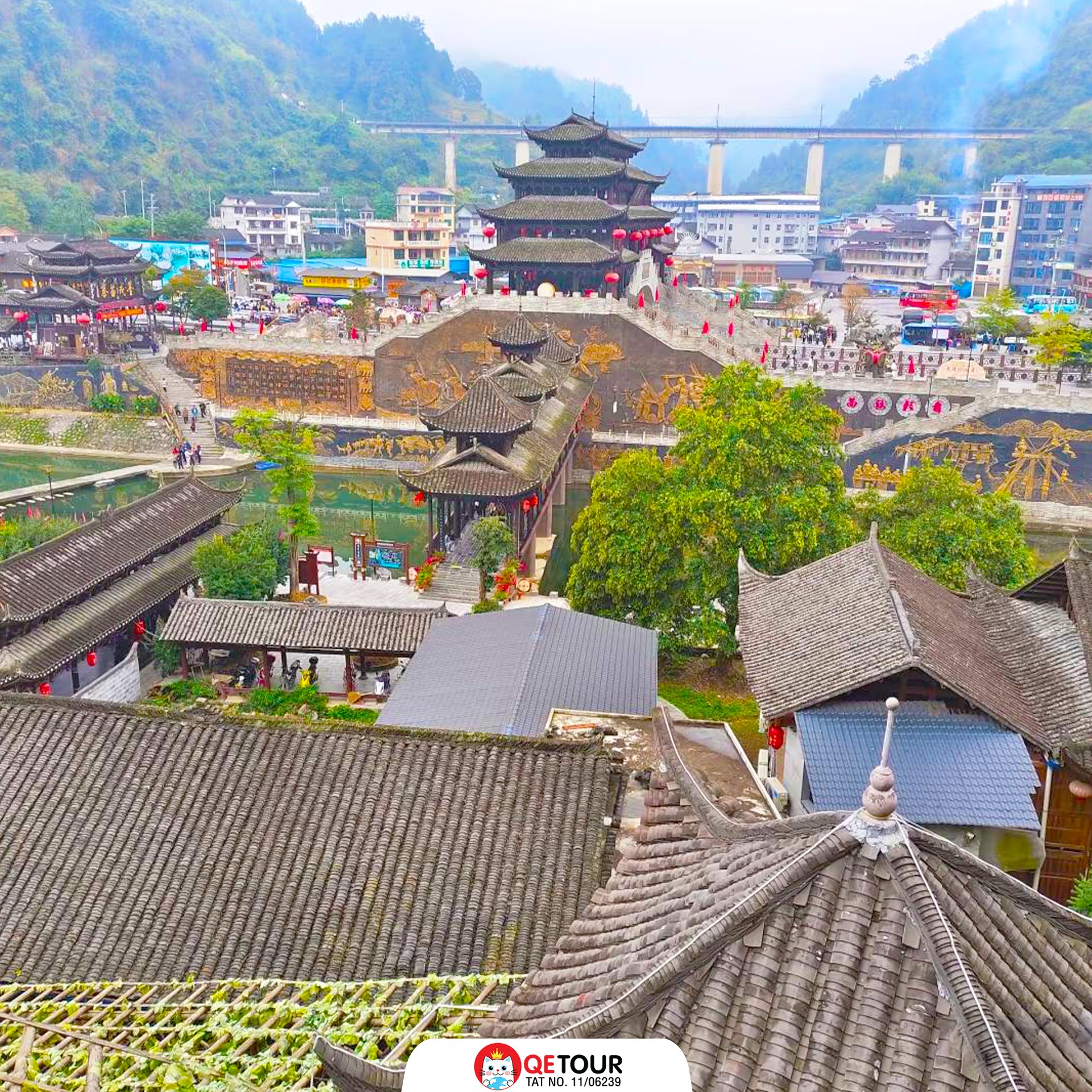 หมู่บ้านโบราณที่จีน