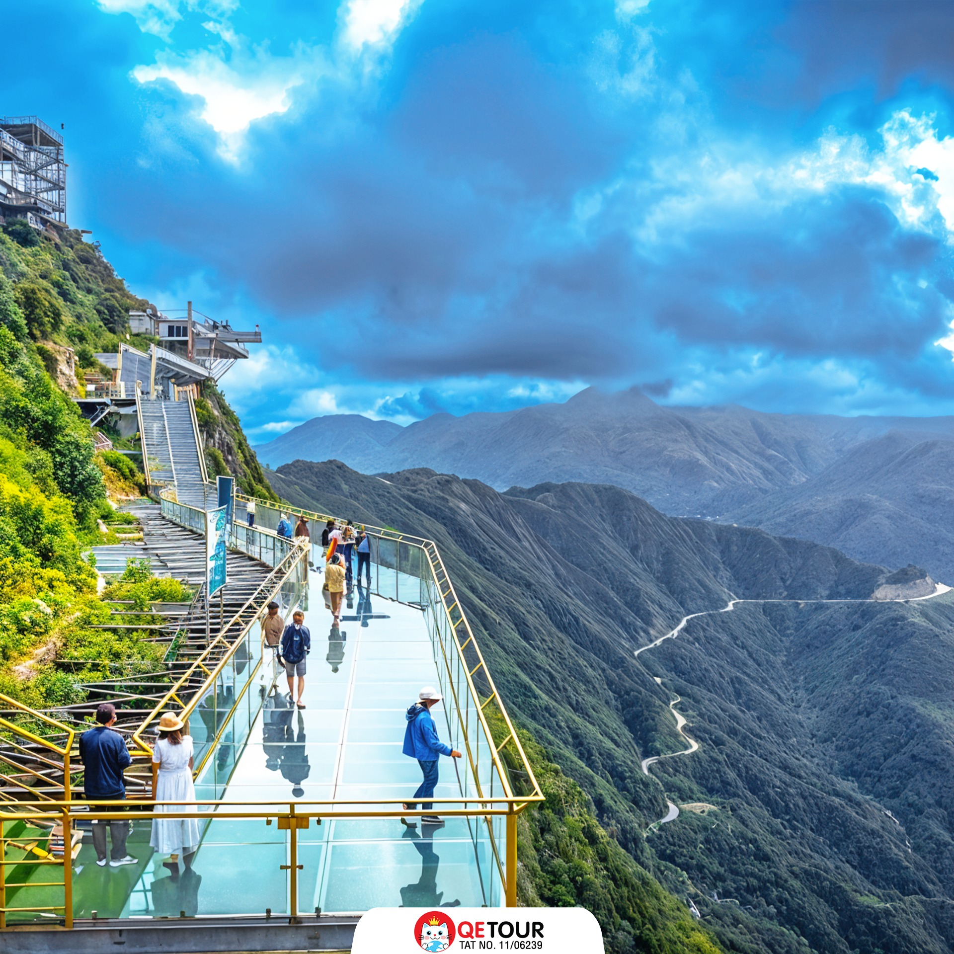 สะพานกระจก sapa