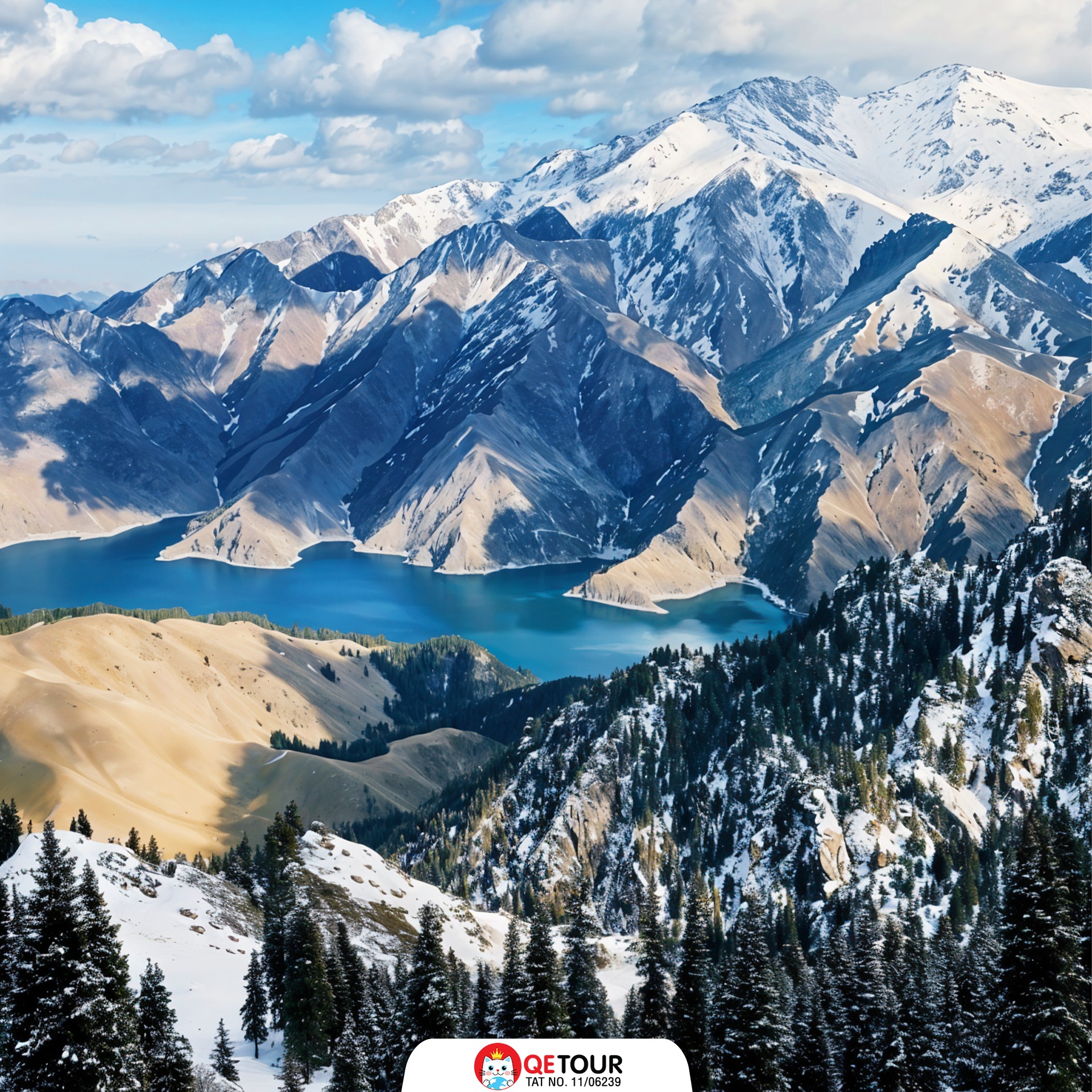 ซินเจียง ทะเลสาบ