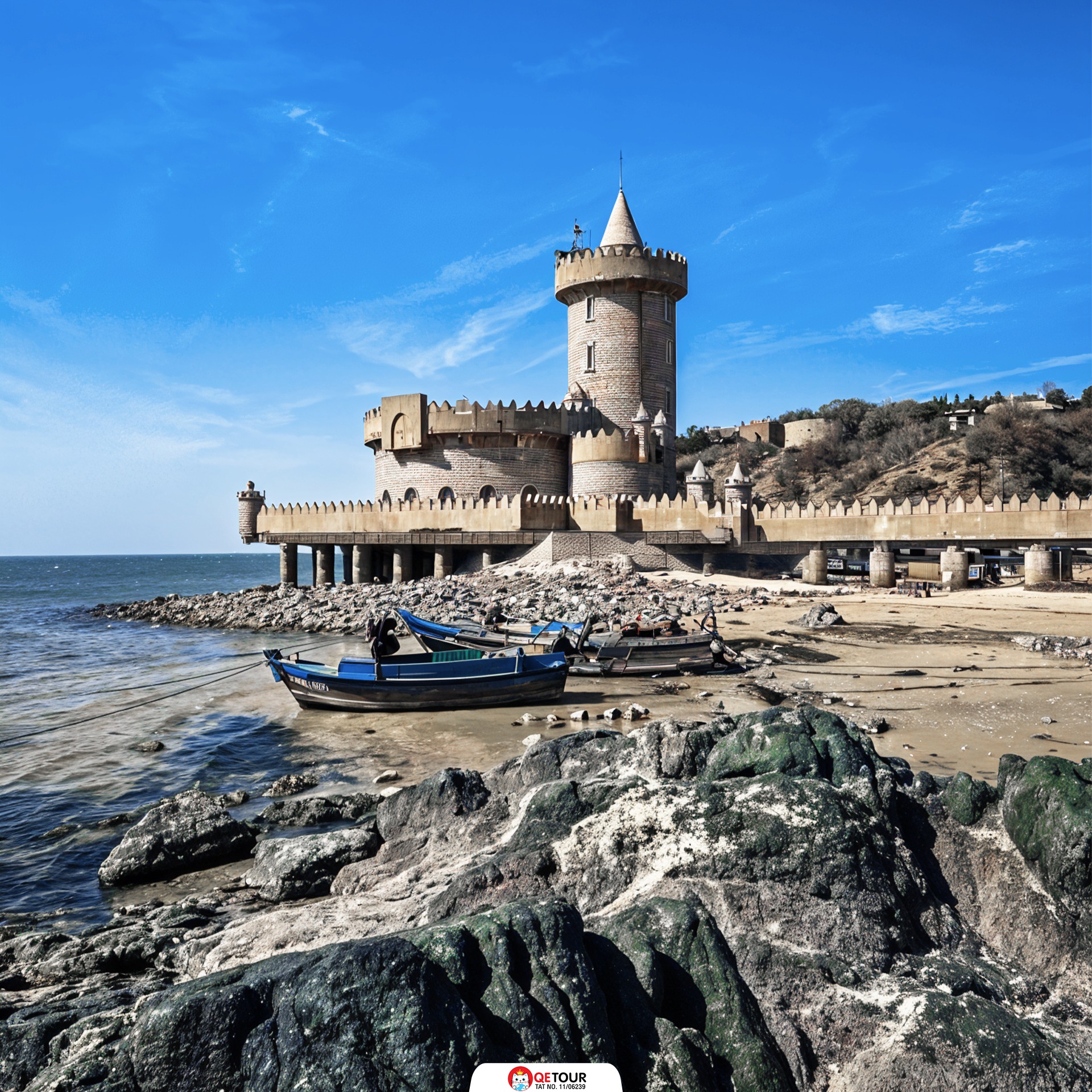 จุดเช็คอิน หาดเว่ยไห่