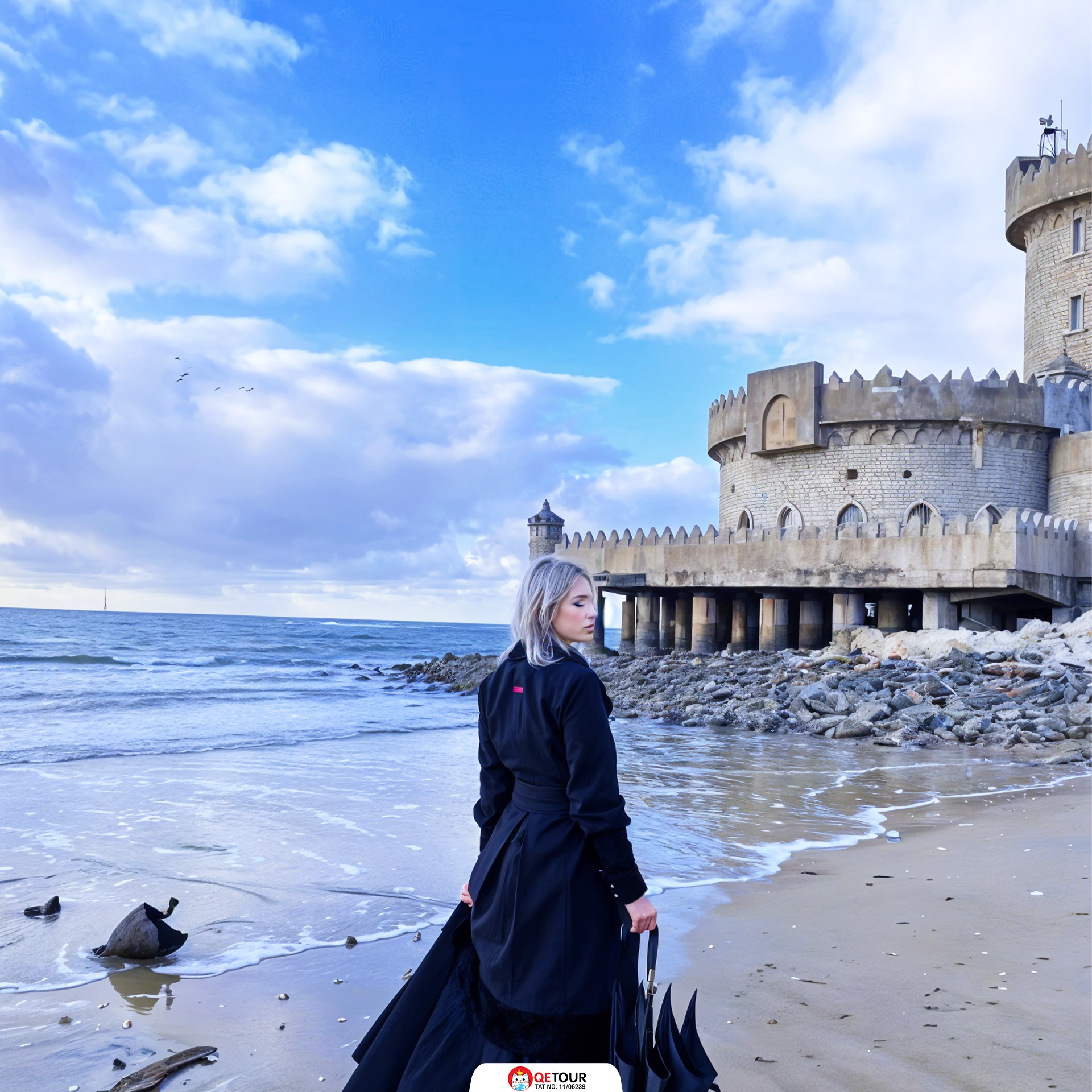 จุดเช็คอิน หาดเว่ยไห่