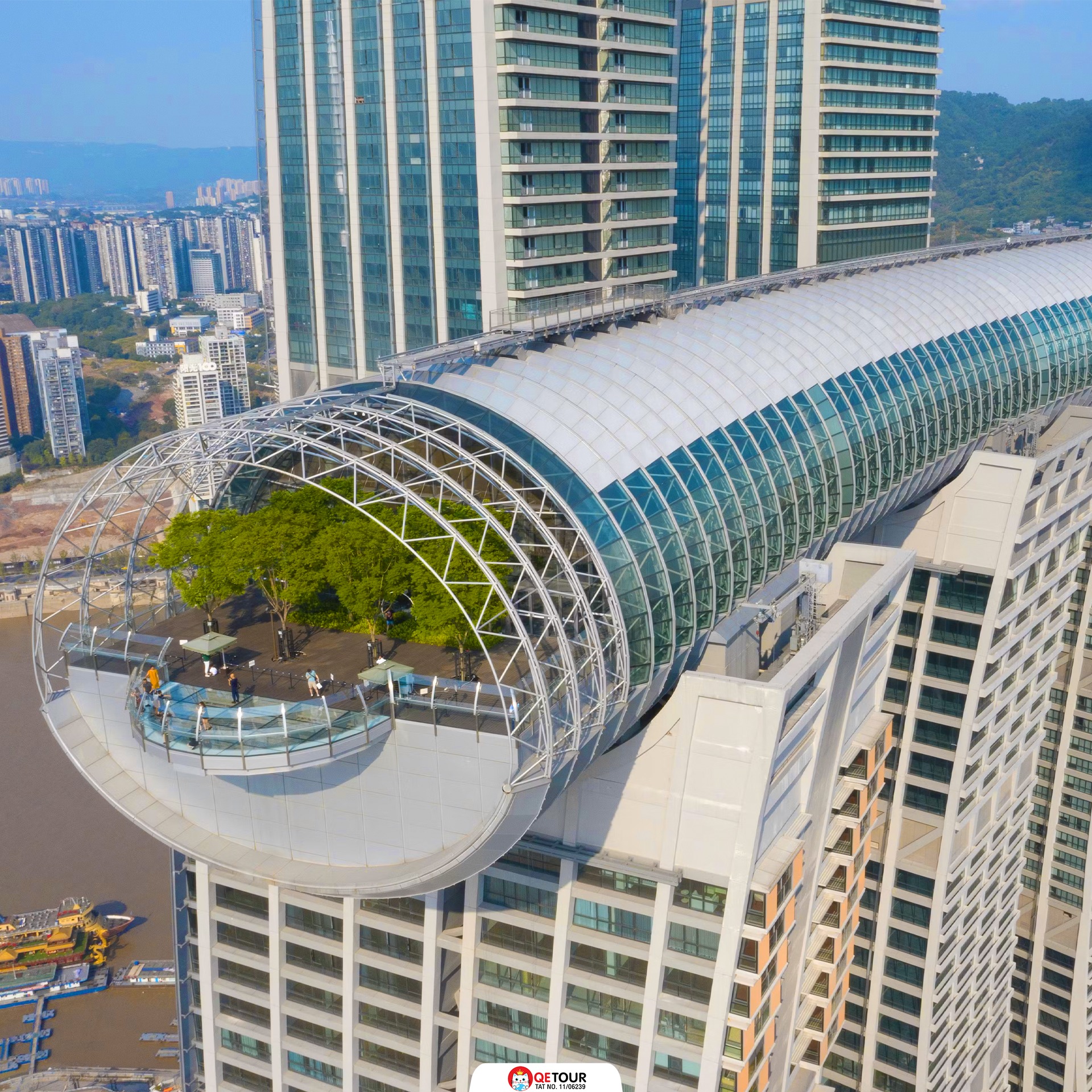 ตึก raffle ฉงชิ่ง