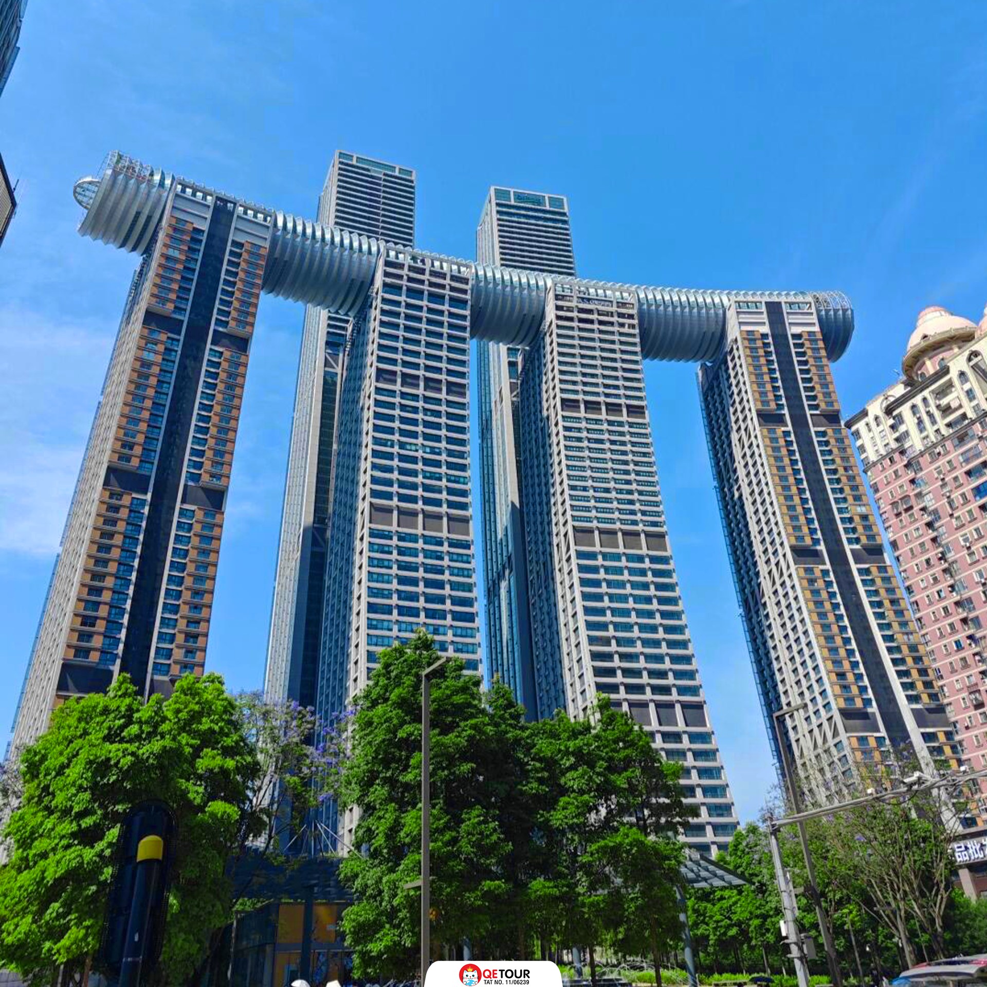 ตึก raffle ฉงชิ่ง