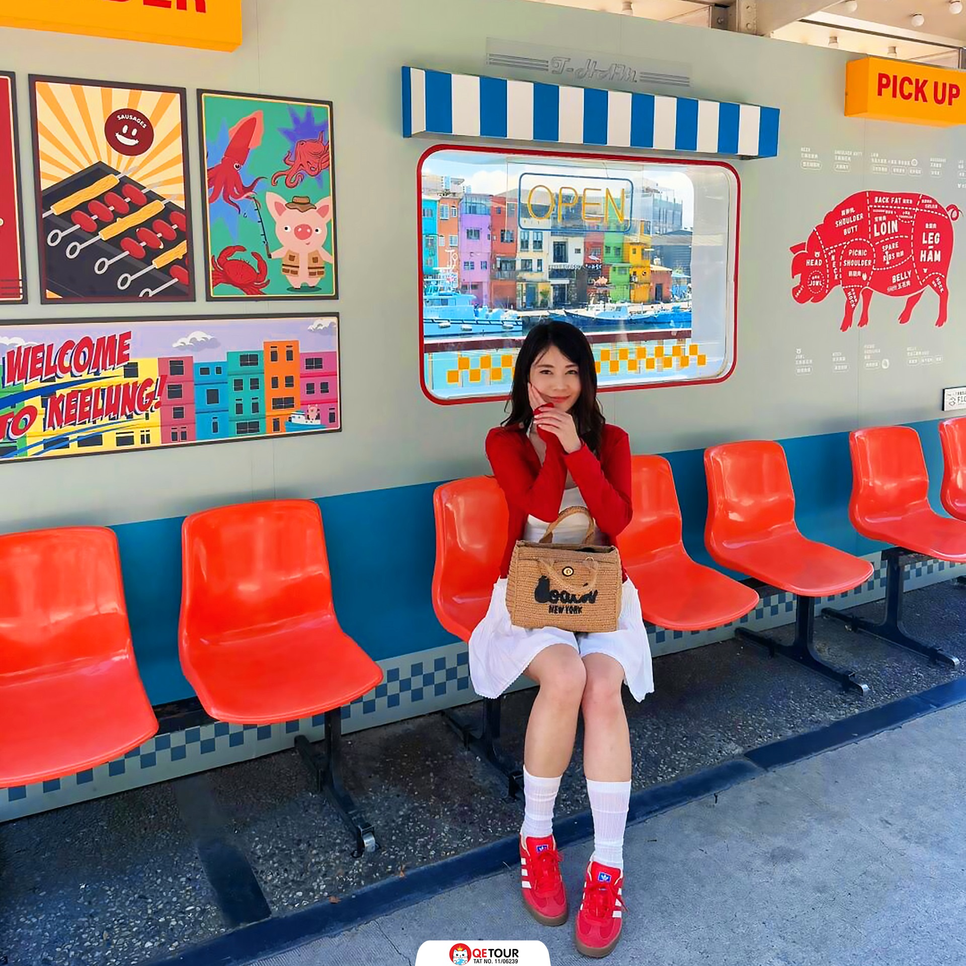 หมู่บ้านชาวประมงหลากสี ไต้หวัน