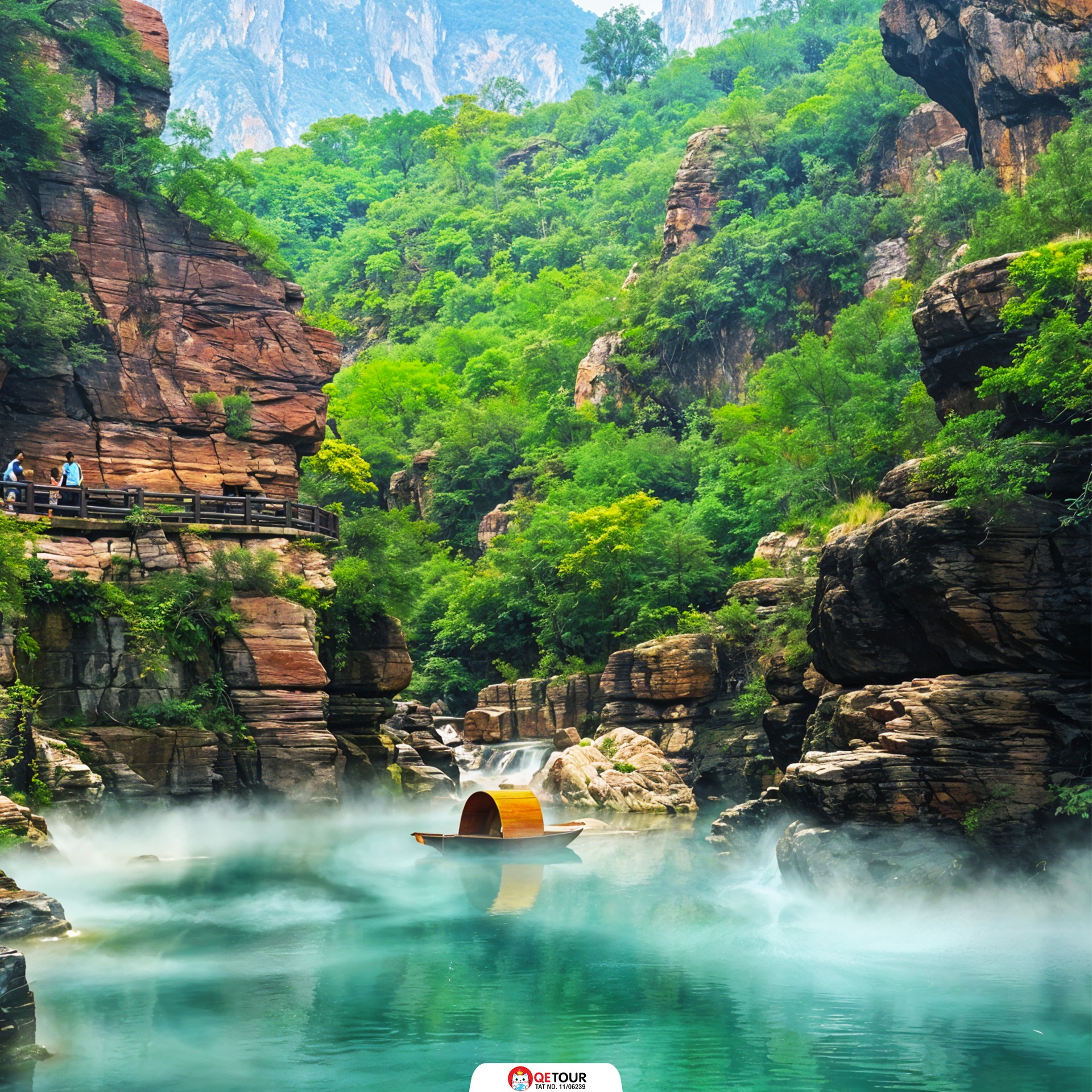 อุทยานหยุนไถซาน ประเทศจีน