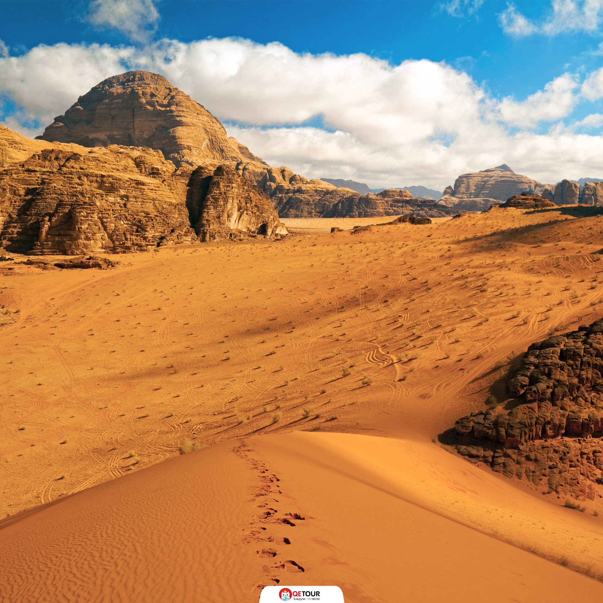 ทะเลทรายวาดิรัม จอร์แดน