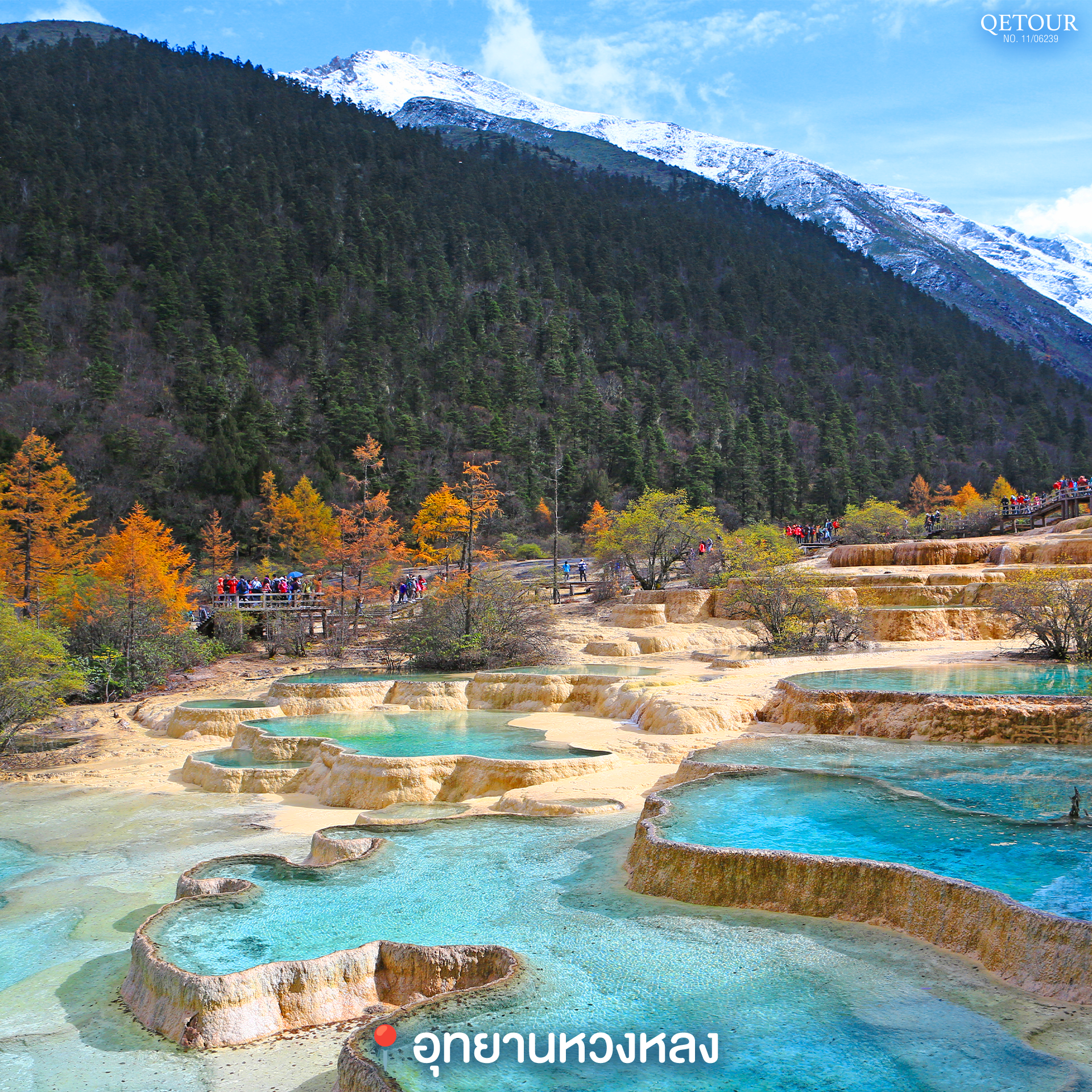 อุทยานหวงหลง ใบไม้เปลี่ยนสี