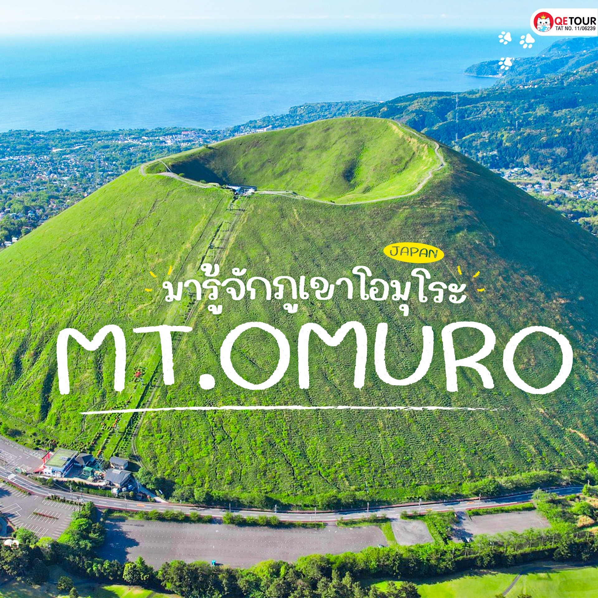 ภูเขาโอมูโระ โดมแห่งธรรมชาติแดนอาทิตย์อุทัยกลางชิซุโอกะ วิวพาโนรามา 360 องศา เดินสัมผัสเสน่ห์ญี่ปุ่นในมุมใหม่