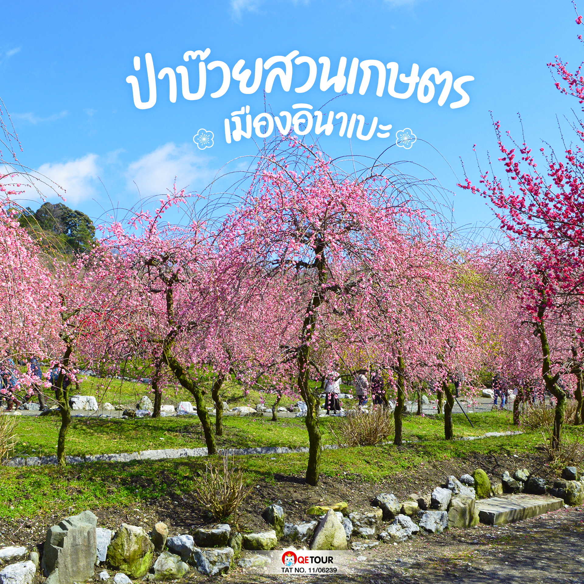 สวนบ๊วยเกษตรเมืองอินาเบะ อยู่ที่เมืองอินาเบะ จังหวัดไอจิ ประเทศญี่ปุ่น เป็นสวนเกษตรที่มีการปลูกต้นบ๊วยหลายพันธุ์