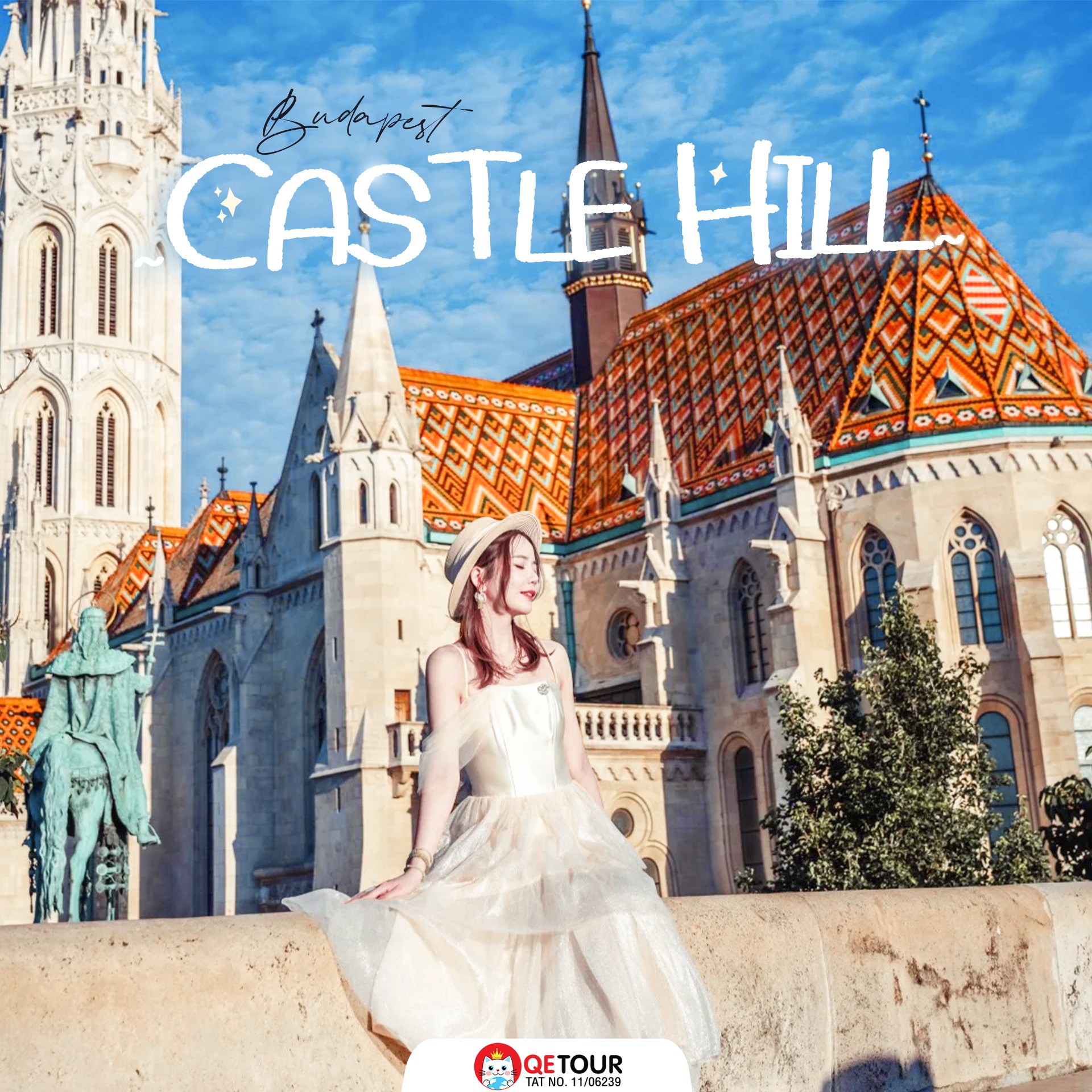Castle Hill ฮังการี ชมโบสถ์แมทเธียส ป้อมชาวประมง วิวแม่น้ำดานูบ ฟีลโรแมนติก ถ่ายรูปปังทุกช็อต 