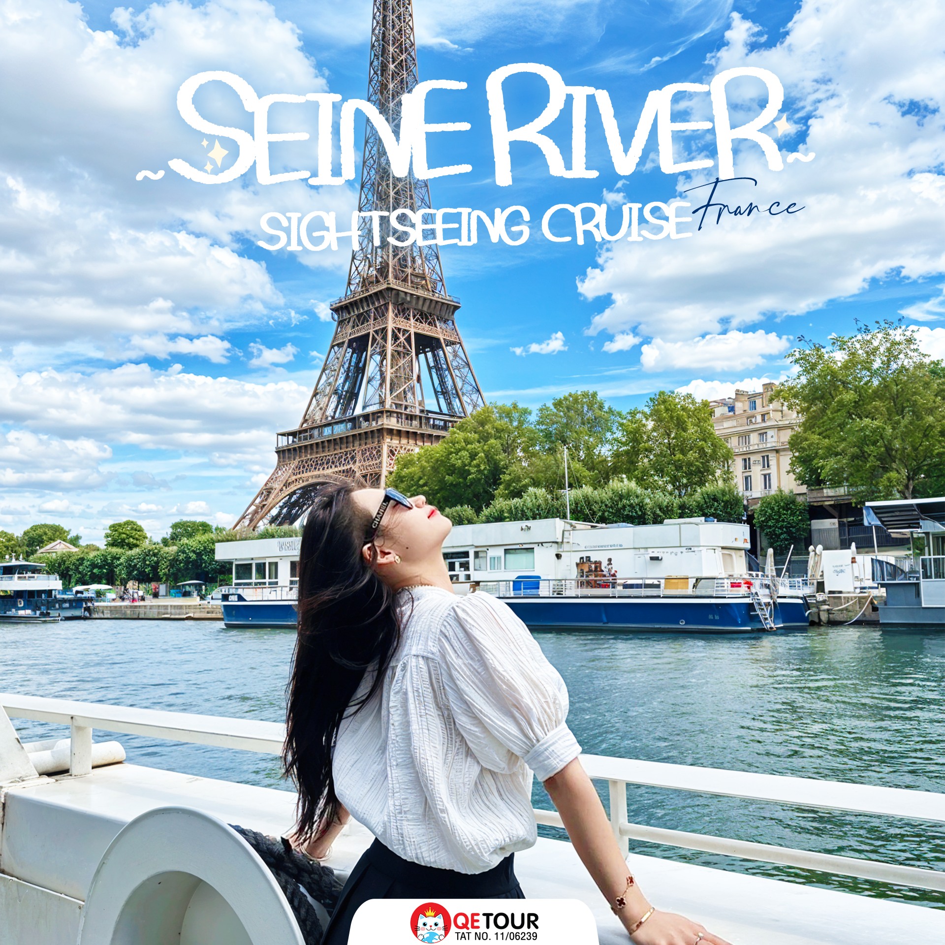 ล่องเรือชมแม่น้ำแซน สัมผัสเสน่ห์ปารีสในมุมใหม่ ผ่านแลนด์มาร์กดังและบรรยากาศสุดโรแมนติก