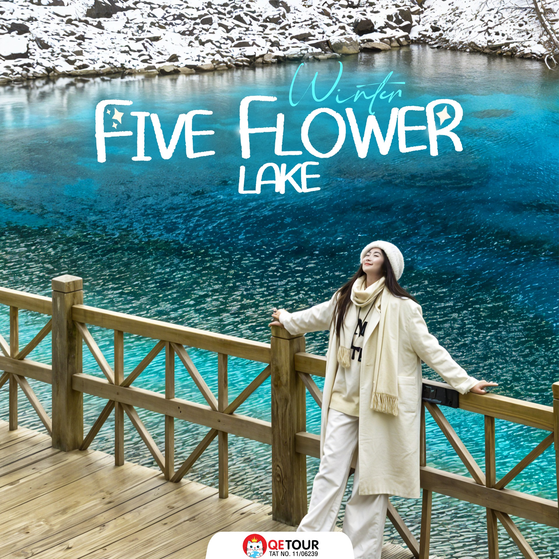 ทะเลสาบห้าสี มหัศจรรย์แห่งจิ่วจ้ายโกว น้ำใสสะท้อนภูเขาและป่าสน งดงามราวภาพวาดของธรรมชาติ