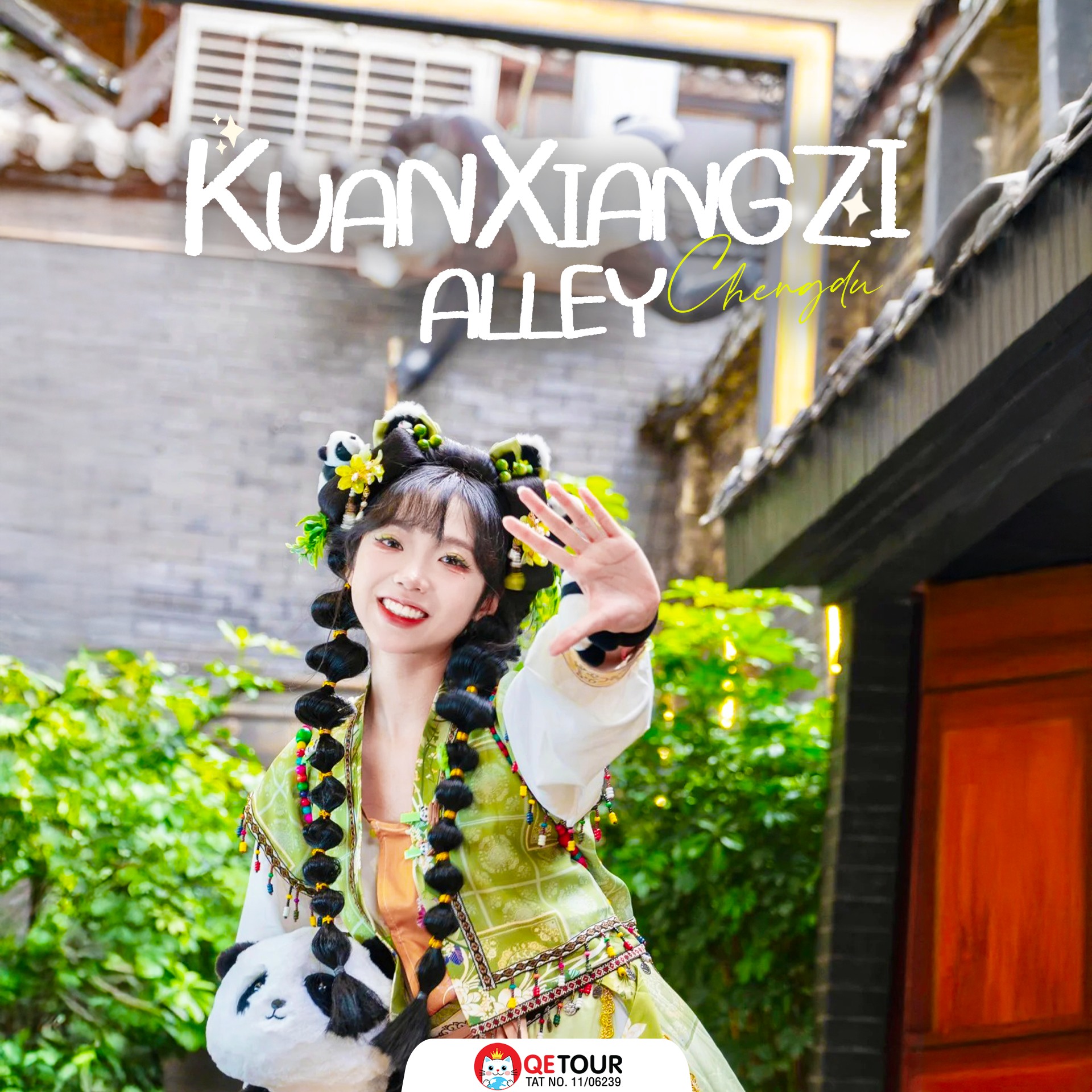 เดินเพลินใน Kuanzhai Alley เฉิงตู ย้อนอดีตสไตล์จีน ผสมโมเดิร์น คาเฟ่ บาร์ ร้านค้า และมุมถ่ายรูปสุดชิค!