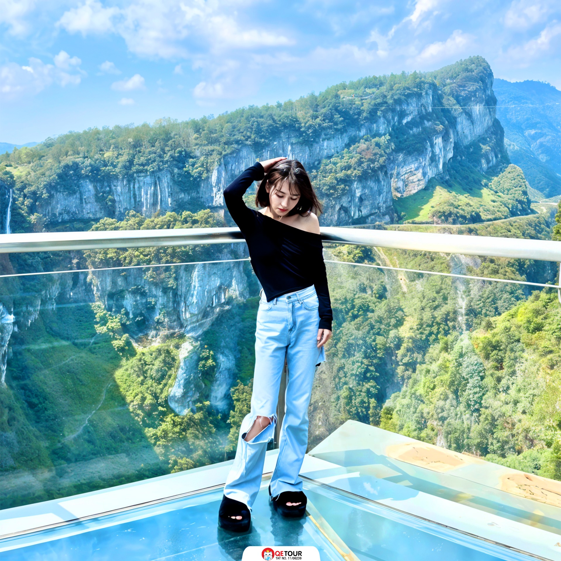 ระเบียงแก้วอู่หลง จุดเช็กอินสุดหวาดเสียว ยืนชมวิวหุบเขาจากพื้นกระจกใส ฟีลเหมือนเดินกลางอากาศ สวยอลังการสุด ๆ