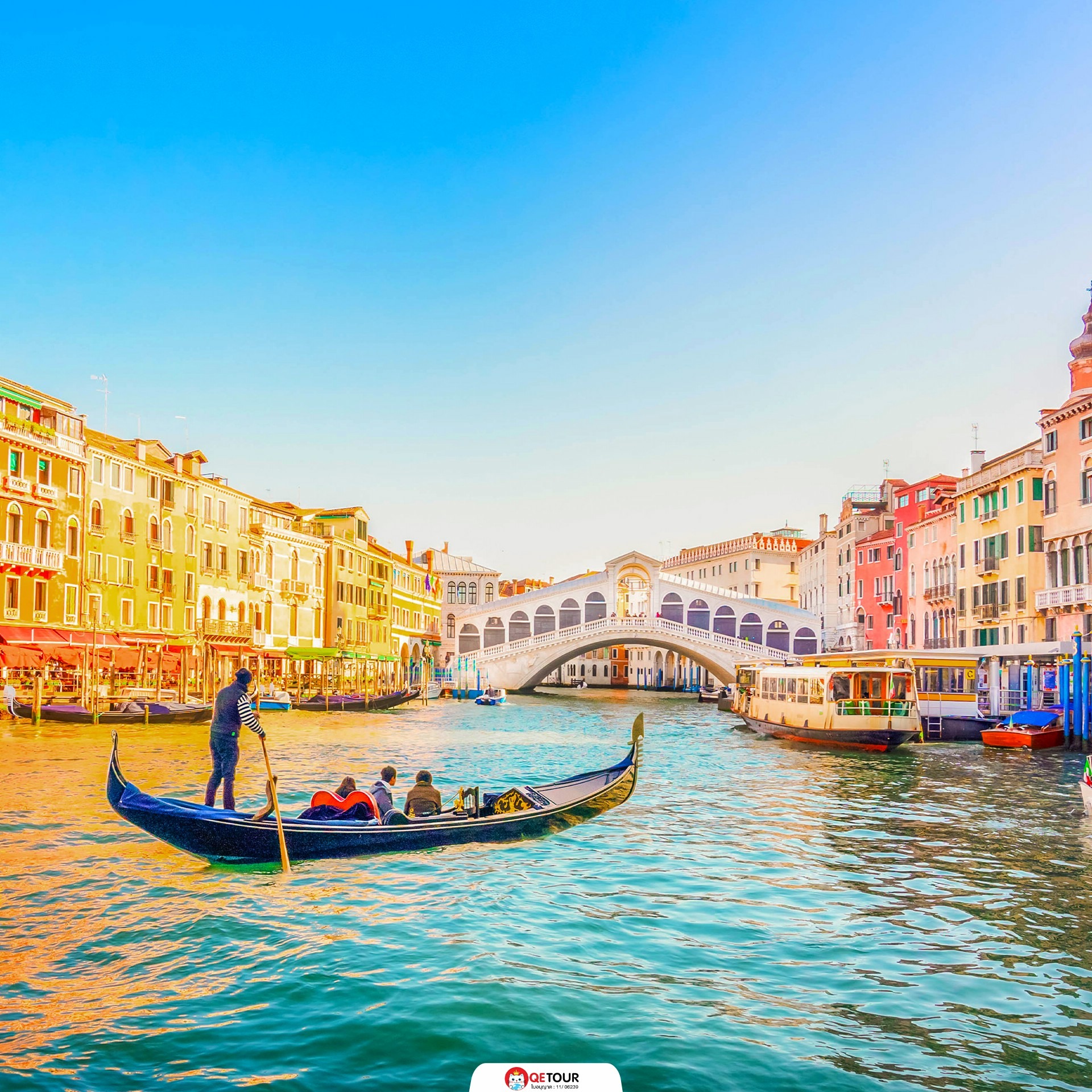 ล่องเรือเข้าสู่เวนิส เมืองแห่งสายน้ำสุดโรแมนติก บ้าน-สะพานเรียงราย สัมผัสเสน่ห์ยุโรปที่ไม่เหมือนใคร